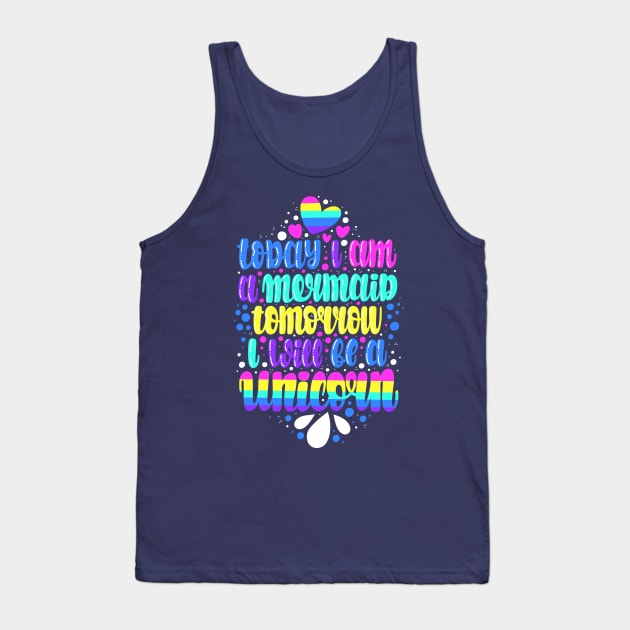 unicorn Tank Top by Mashmuh